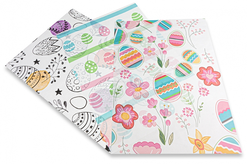 Wielkanocny papier prezentowy