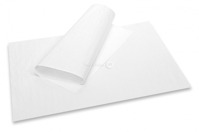 Papier prezentowy - biały