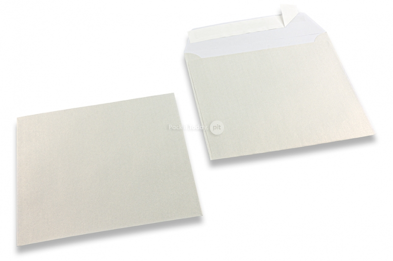 Koperty perłowe białe - 155 x 155 mm