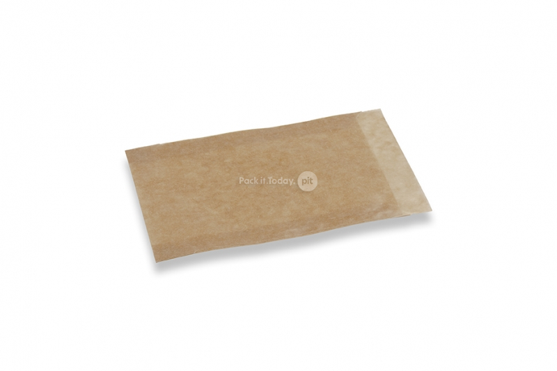 Torebki pergaminowe brązowy - 85 x 132 mm