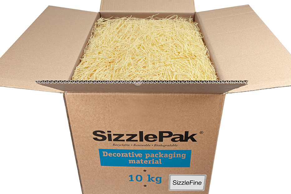 Papierowe sprężynki SizzlePak Fine - Kremowy (10 kg)