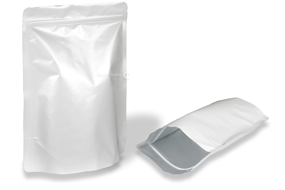 Woreczki stojące białe - 200 x 300 x 100 mm, 1800 ml
