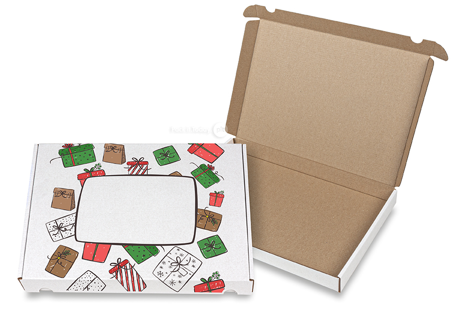 Bożonarodzeniowe paczki pocztowe - Prezenty - 310 x 220 x 26 mm